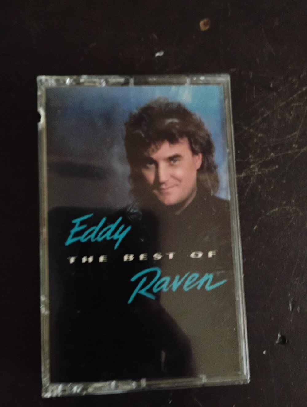 Eddy Raven - The Best of Raven Cassette (Black & Teal Cover)